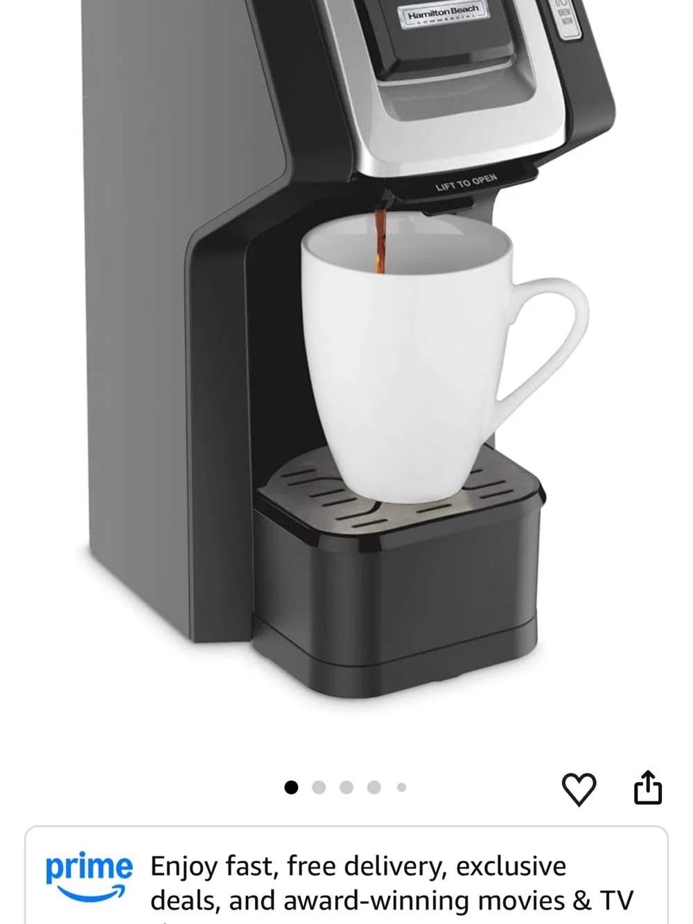 Hamilton Beach single serve